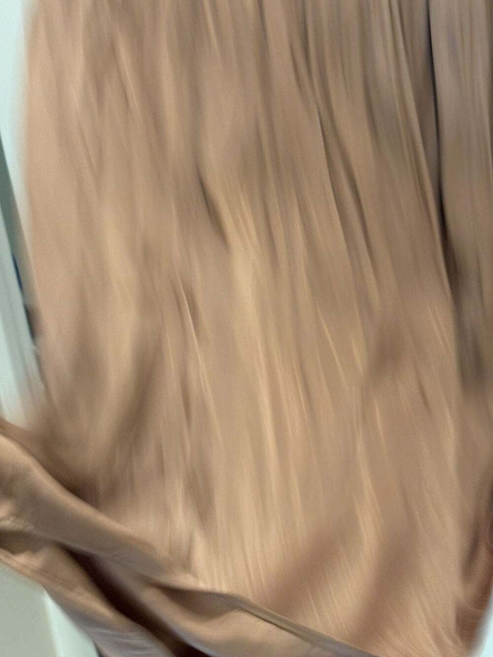 Rachel Zoe Maxi Skirt Brown Crinkled Tiered Elastic Waist - Picture 7 of 15